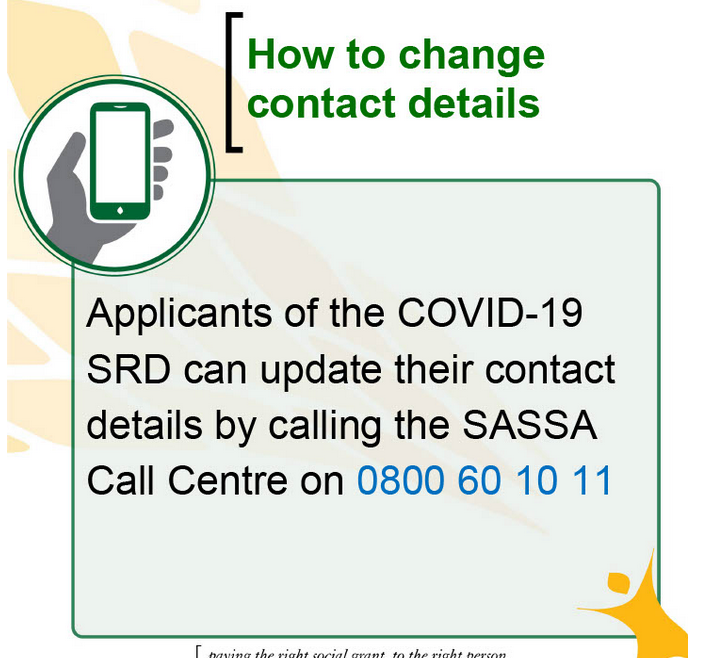 SASSA Change Phone Number Online